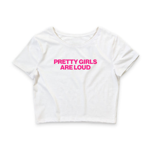 PRETTY GIRLS ARE LOUD BABY TEE