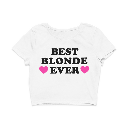 Best Blonde Ever Baby Tee